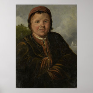 Hals - Fishing Boy Poster