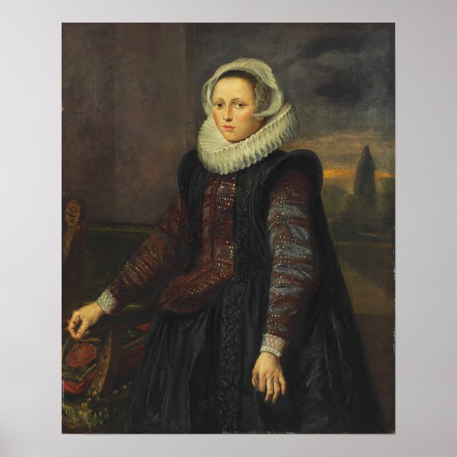 Hals - Portrait Of A Lady Poster (Front)