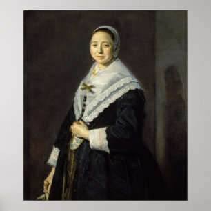 Hals - Portrait Of A Woman Poster
