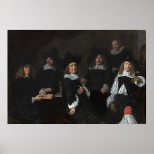 Hals - Regents Of The Old Men's Almshouse Poster