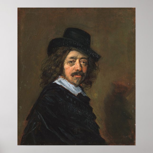 Hals - Self Portrait Poster (Front)