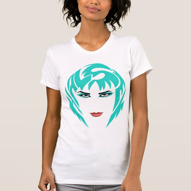Halsey T-Shirt Teal (Front)