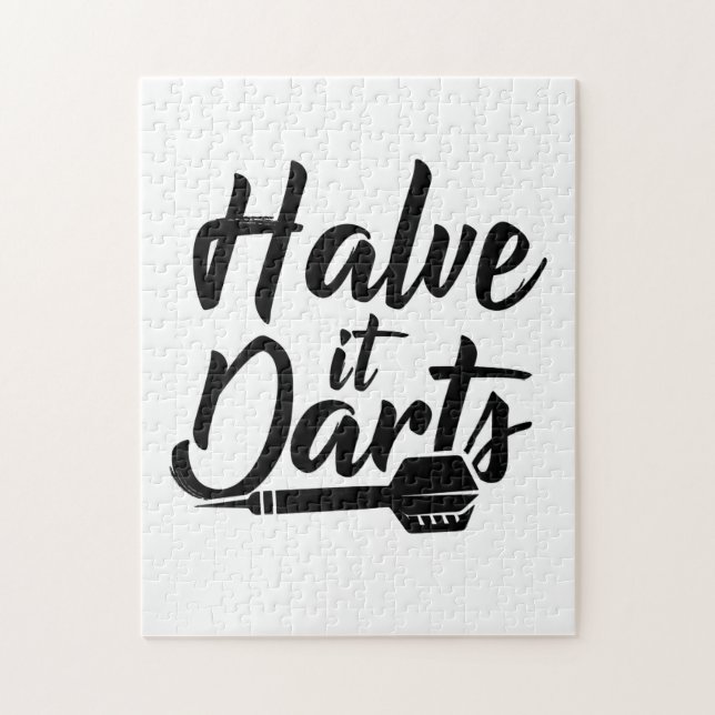 Halve It Darts Jigsaw Puzzle (Vertical)
