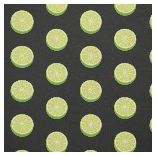 Halve Lime Pattern Fabric (Swatch)