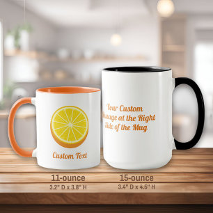 Halve Orange Mug