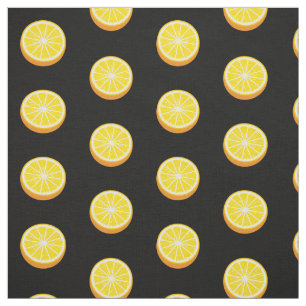 Halve Orange Pattern Fabric