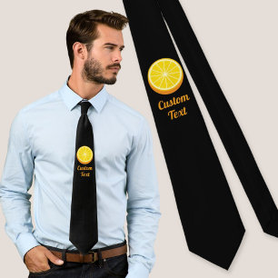 Halve Orange Tie