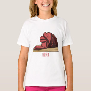 Ham cartoon illustration  T-Shirt