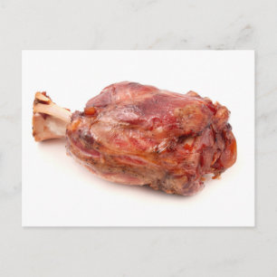 Ham hock postcard