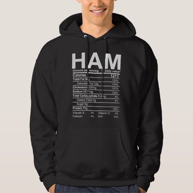 ham hoodie (Front)