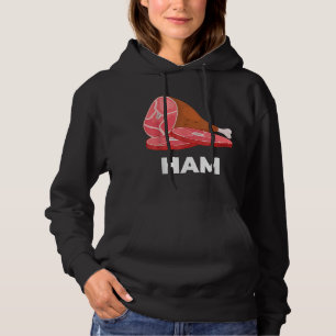 Ham Matching dishes food costumes Christmas thanks Hoodie