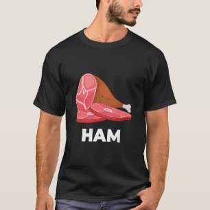 Ham Matching Dishes Food Costumes Christmas Thanks T-Shirt