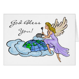 Ham Radio Angel Card Customise It!