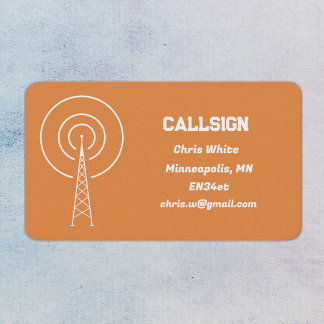 Ham Radio Business Card