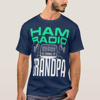 Ham Radio Grandpa Funny Christmas Gift Premium T-Shirt