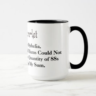 Ham Radio Hamlet Ophelia Love Quote Mug