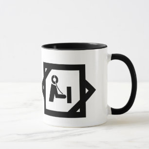 Ham Radio Icon in Shack  Mug   Customise It!