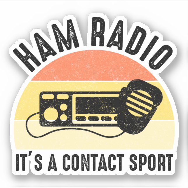 Ham Radio - It's A Contact Sport (Front)