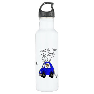 Ham Radio Mobile Rig 24 oz 710 Ml Water Bottle