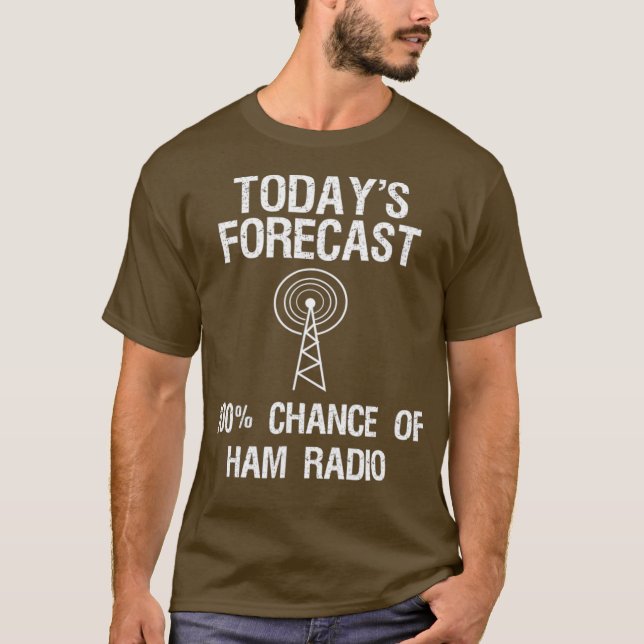 Ham Radio Operator Amateur Radio Funny Shirt (Front)