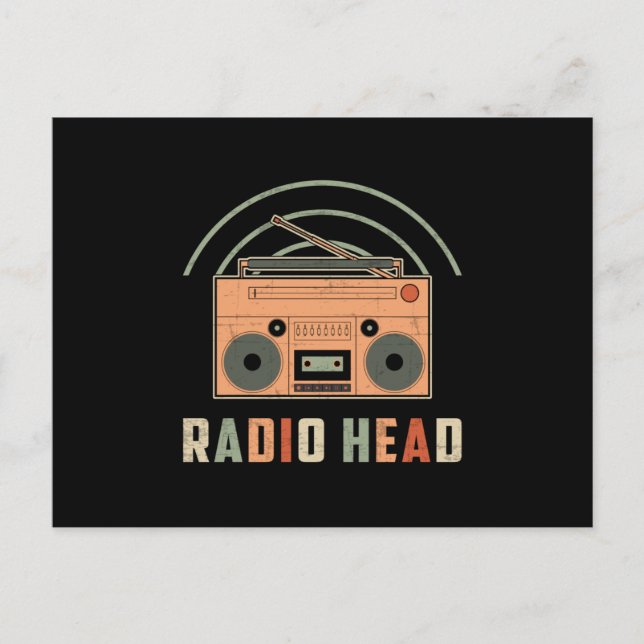 HAM Radio Operator Antenna Amateur Code Gift Idea Postcard (Front)