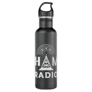 HAM Radio Operator Antenna Code Amateur Gift Idea 710 Ml Water Bottle