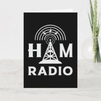 HAM Radio Operator Antenna Code Amateur Gift Idea