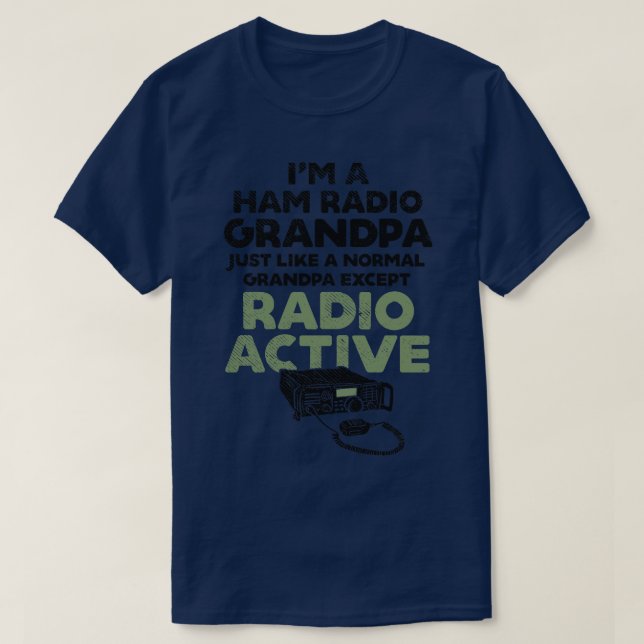 Ham Radio Operator CB Ham Amateur Radio (1)  T-Shirt (Design Front)