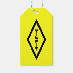 HAM Radio Operator Symbol International Gift Tags
