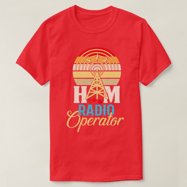 Ham Radio Operator T-Shirt (Design Front)