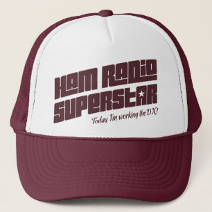 Ham Radio Superstar Trucker Hat