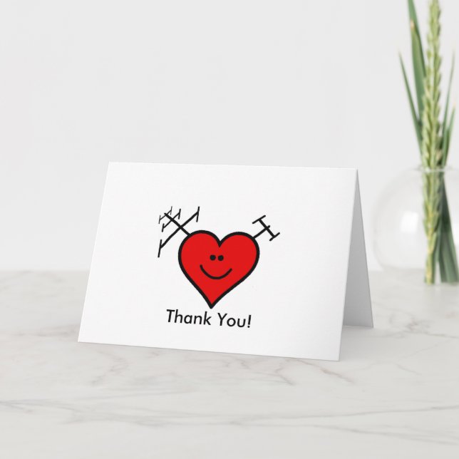 Ham Radio Thank You Card (Front)