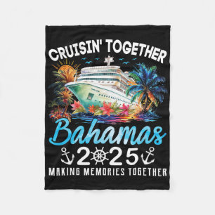 Hamas Cruise 2025 Family Matching Cruise Hamas Vac Fleece Blanket