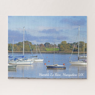 Hamble Le Rice Waters Edge Hampshire Jigsaw Puzzle