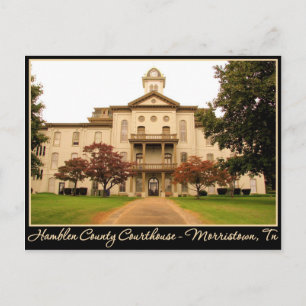 Hamblen County Courthouse - Morristown, TN Postcard