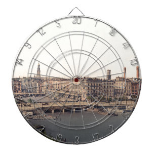 Hamburg Alsterarkaden Deutschland Alster Germany Dartboard