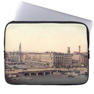 Hamburg Alsterarkaden Deutschland Alster Germany Laptop Sleeve