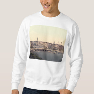 Hamburg Alsterarkaden Deutschland Alster Germany Sweatshirt