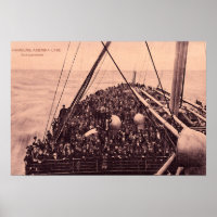 Hamburg America Linie, Auswanderer Emigrants 1910