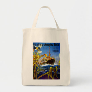 Hamburg America to South America Tote Bag