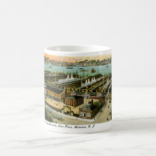 Hamburg-American Line, Hoboken, New Jersey Coffee Mug