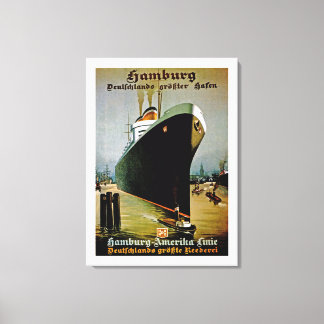 Hamburg-Amerika Line Canvas Print