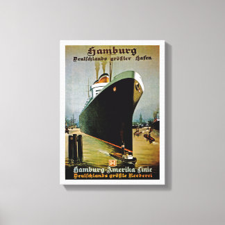 Hamburg-Amerika Line Canvas Print