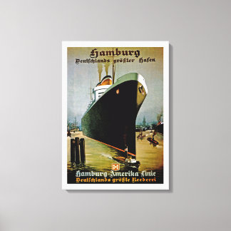 Hamburg-Amerika Line Canvas Print