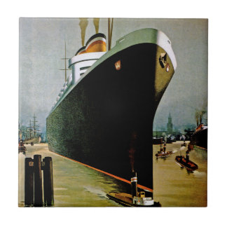 Hamburg-Amerika Line Tile