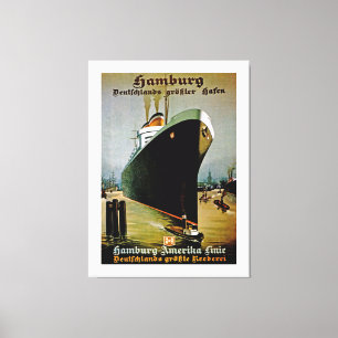 Hamburg-Amerika Line ~ XL Canvas Print