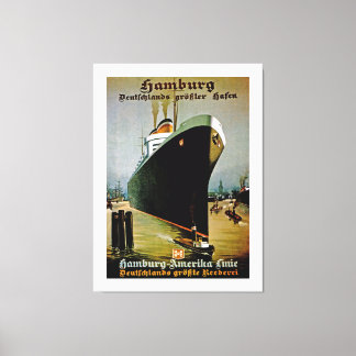 Hamburg-Amerika Line ~ XL Canvas Print