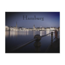 Hamburg Binnenalster  Postkarte