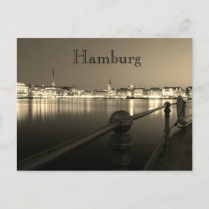 Hamburg Binnenalster  Postkarte Postcard