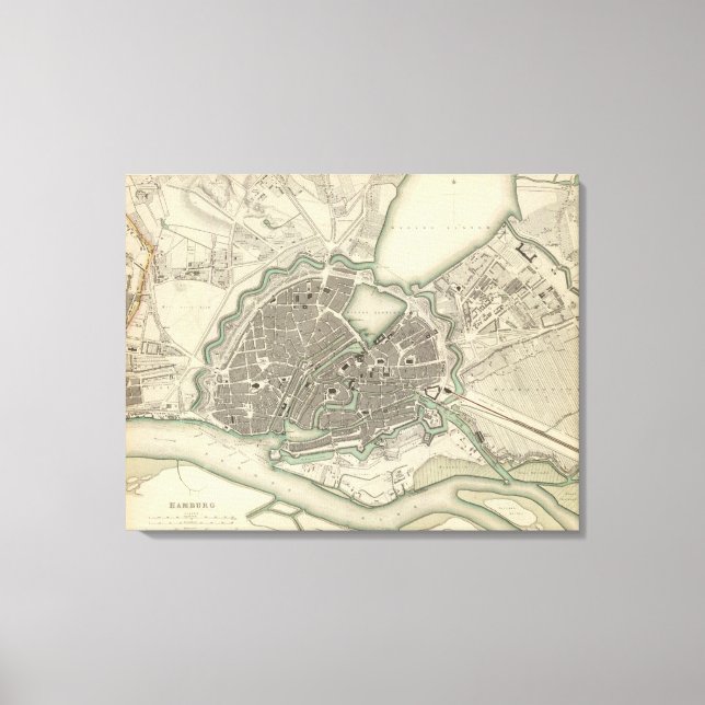 Hamburg Canvas Print (Front)